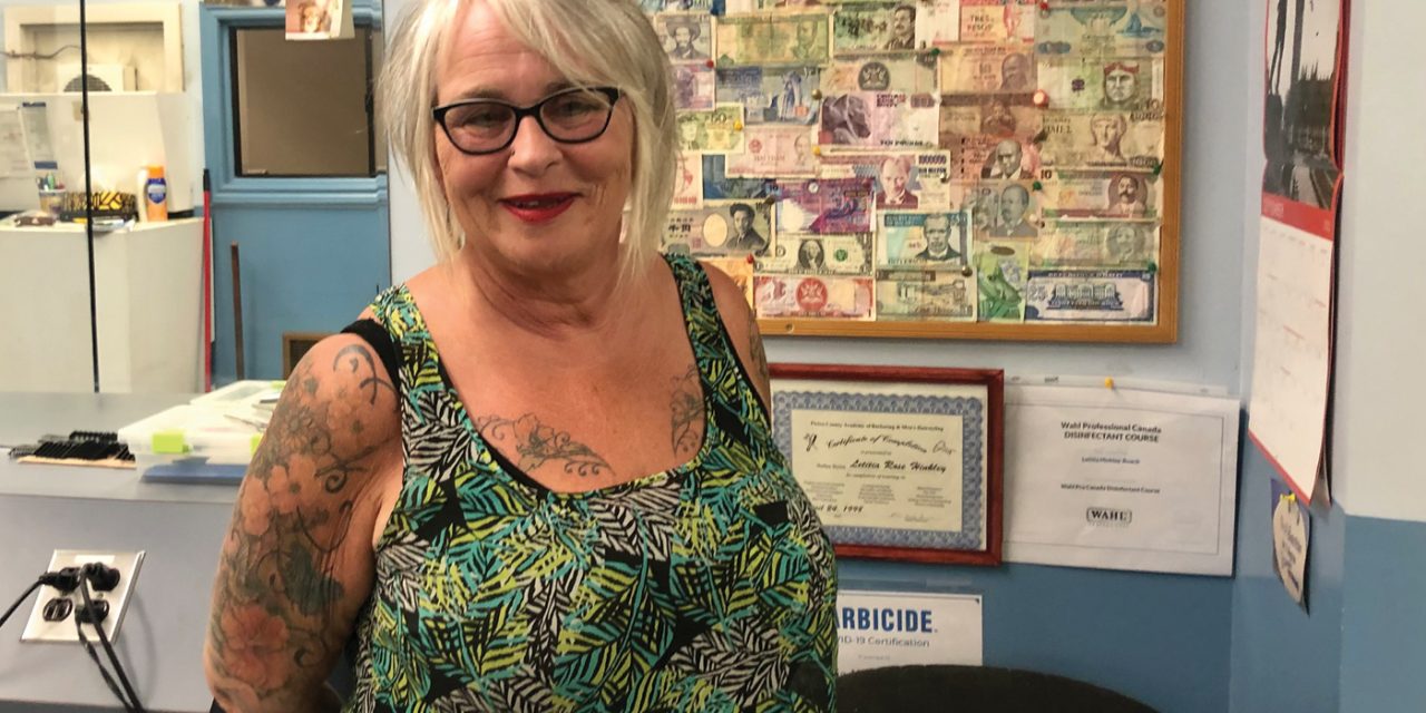 CFB Halifax barber hangs up her clippers