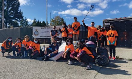 Air Cadets remediate Belmont Park environment