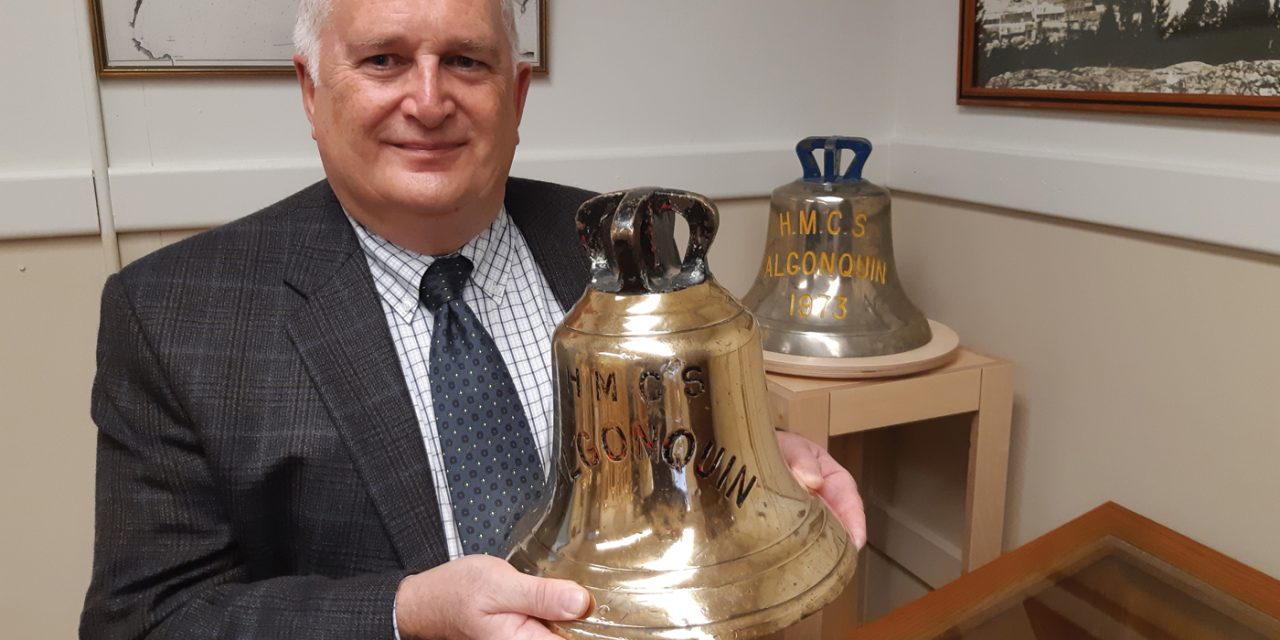 HMCS Algonquin Bell donated to museum