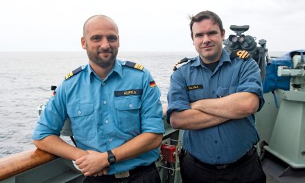HMCS Winnipeg welcomes German sailor to the team