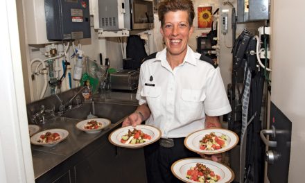 Steward work in the Royal Canadian Navy
