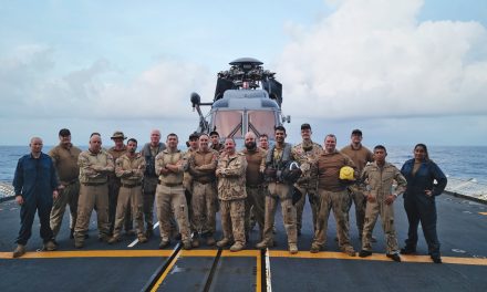 Helicopter crew member’s journey to sea