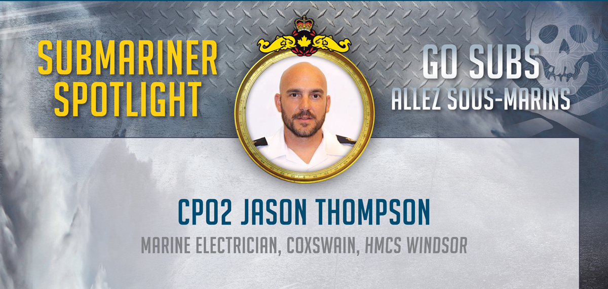 Submariner Spotlight: CPO2 Jason Thompson