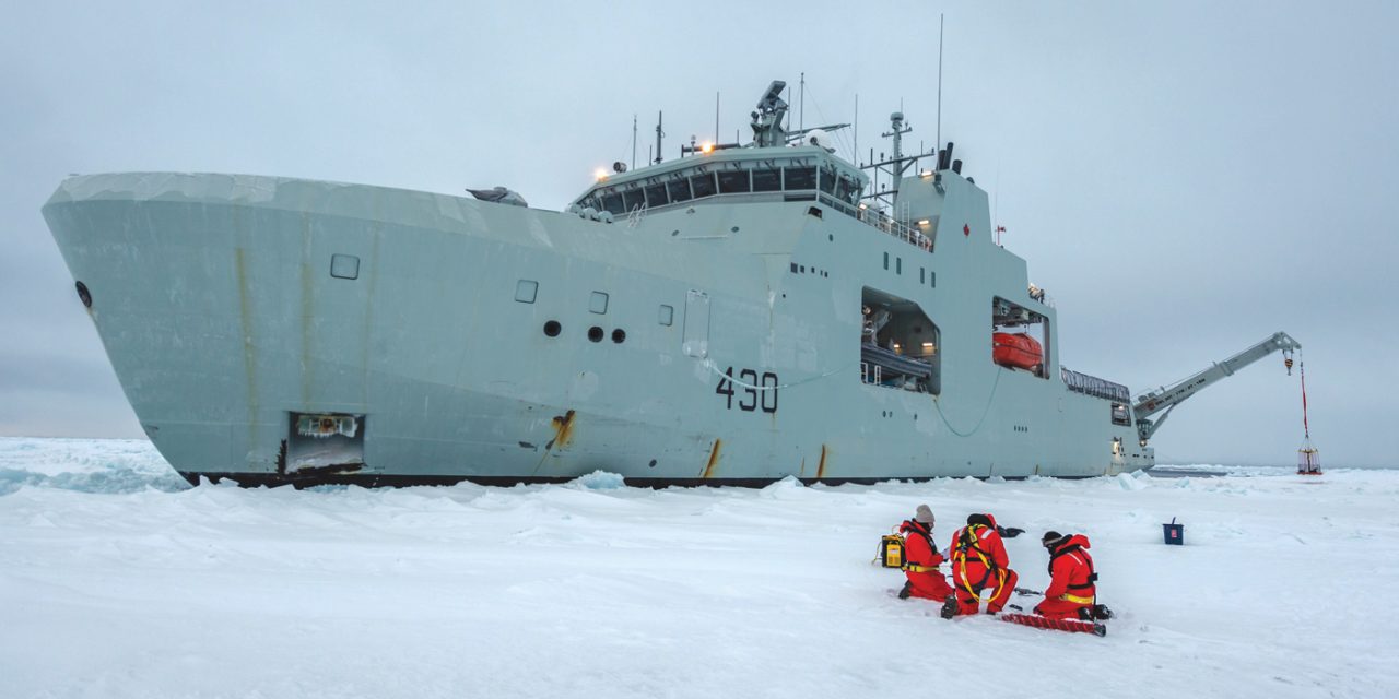 Circumnavigating with a Naval Communicator aboard HMCS Harry DeWolf