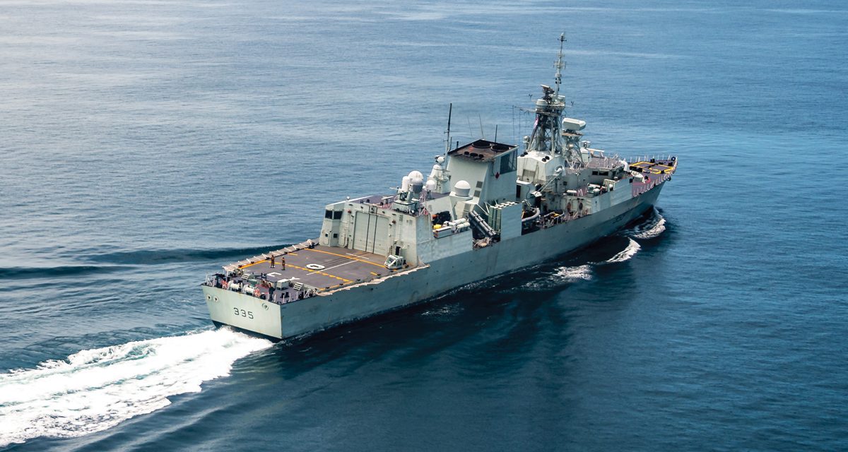 Dry dock work completed on HMCS Calgary