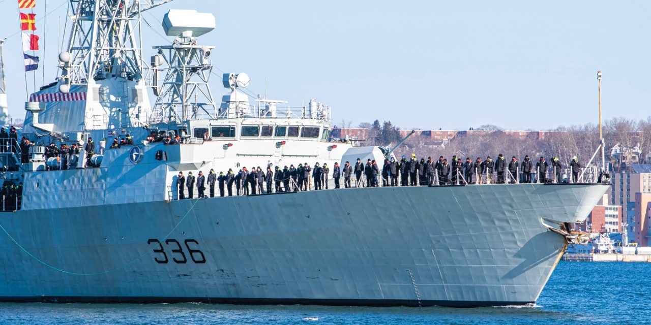 HMCS Montreal departs for six-month deployment
