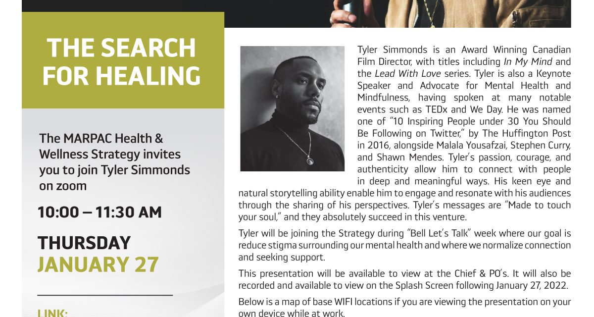 Bell Let’s Talk – January 26