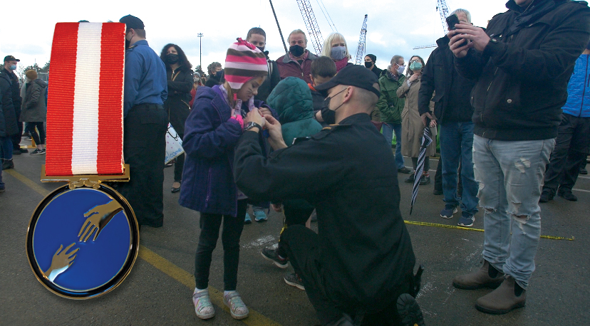 Children’s deployment sacrifice honoured
