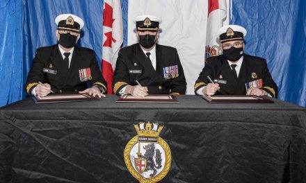 Harry DeWolf Commander reflects on seven years of service