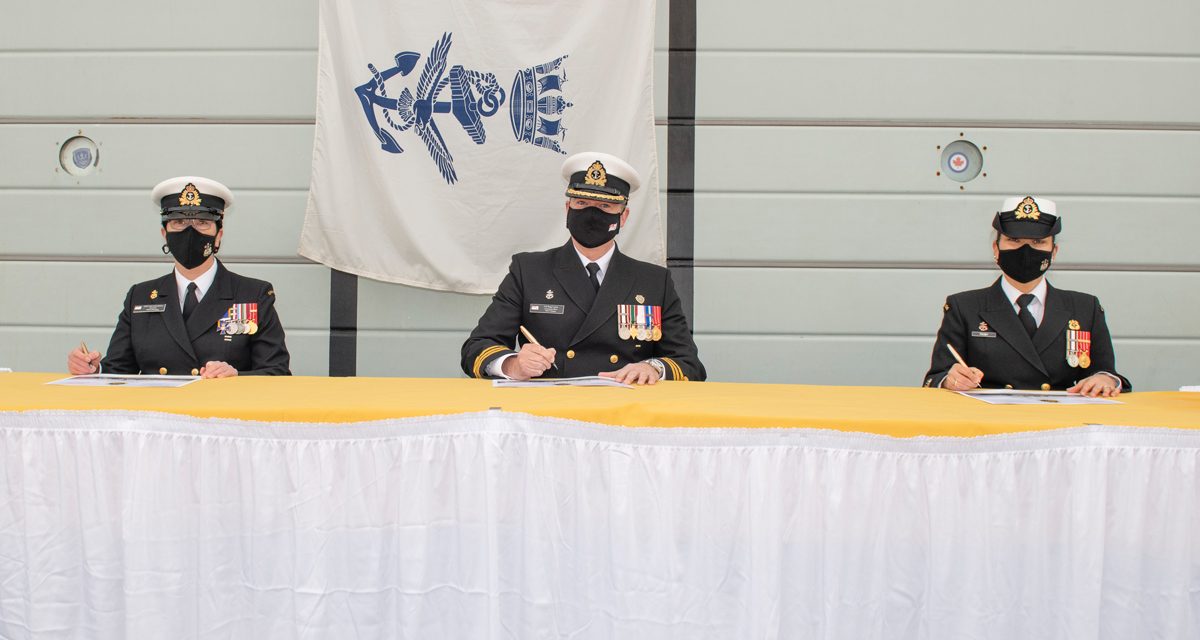 HMCS Winnipeg Change of Appointment