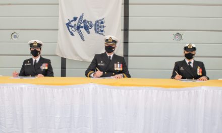 HMCS Winnipeg Change of Appointment