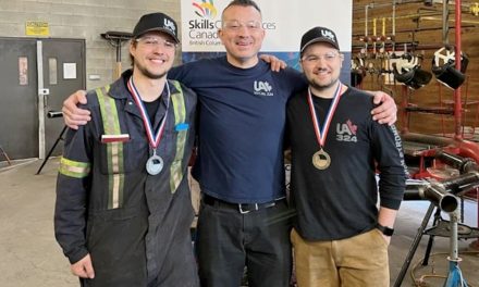 Pipefitter apprentice wins gold at Skills BC competition