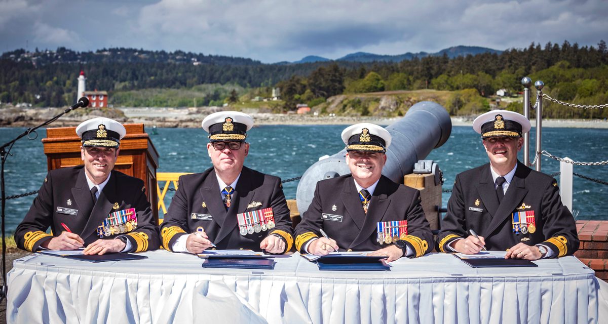Maritime Forces Pacific Leadership Command Change
