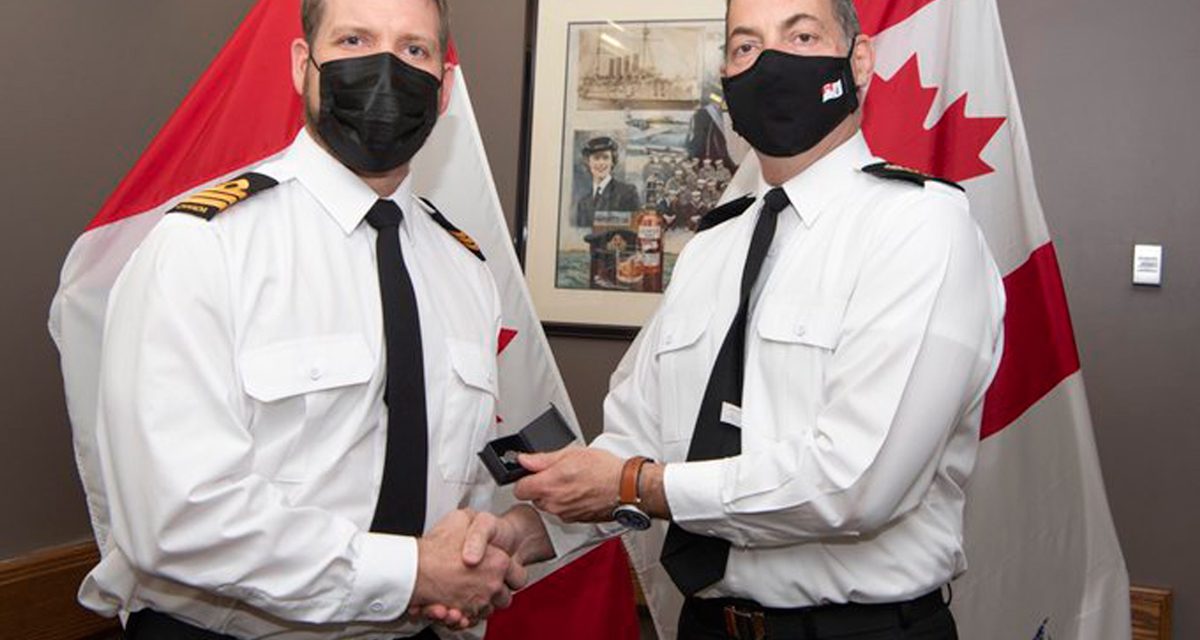 Naval officer continues top marks on FORCE test