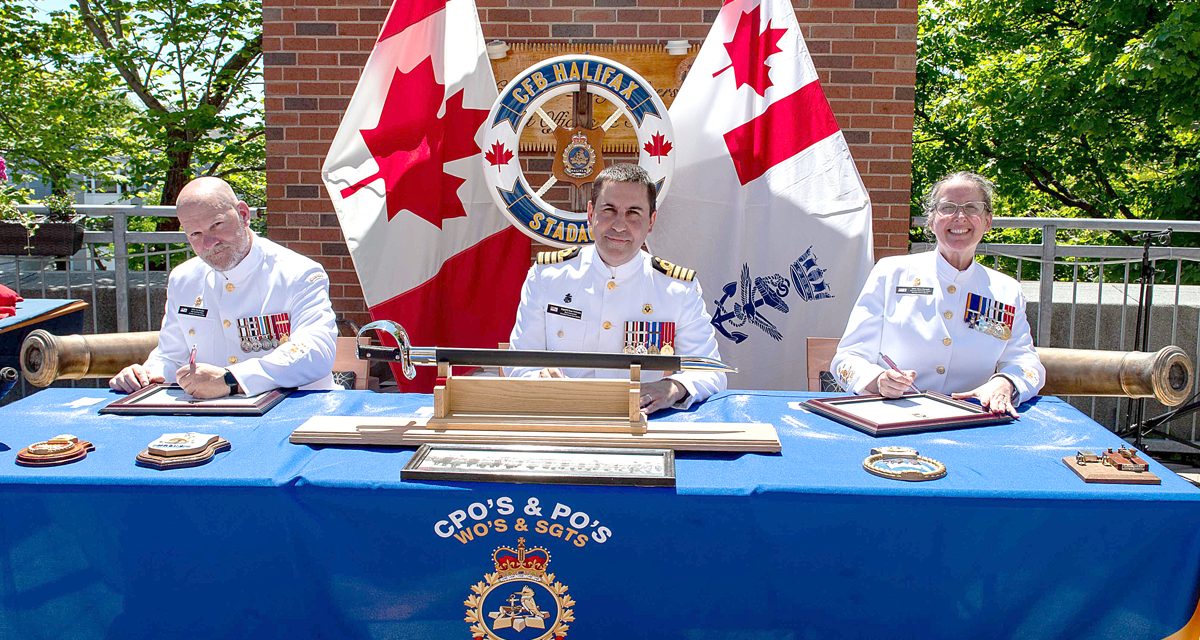 New Base Chief arrives at CFB Halifax, outgoing Chief makes history for second time
