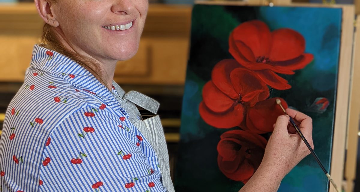 Visual arts helps soldier with invisible injury