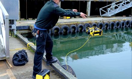 Underwater drone ‘no small thing’ for Patrol Craft Training Unit