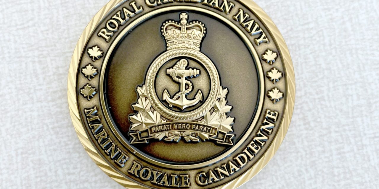 Commander of the Royal Canadian Navy puts out call for new coin design