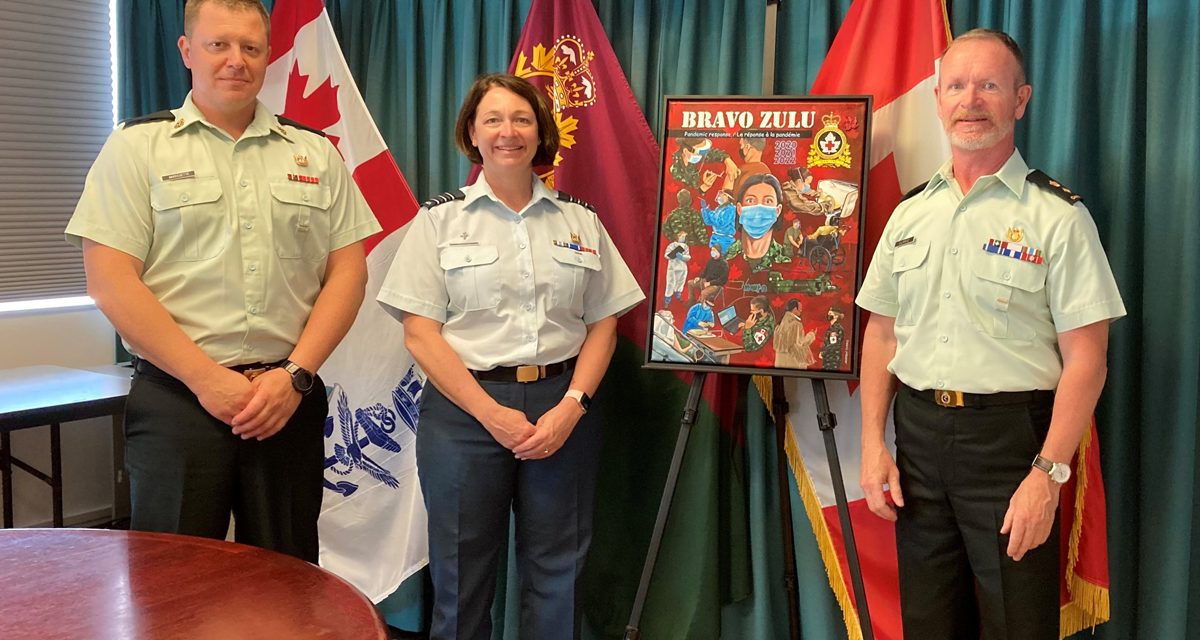 Military Surgeon Honours CAF with a Painting