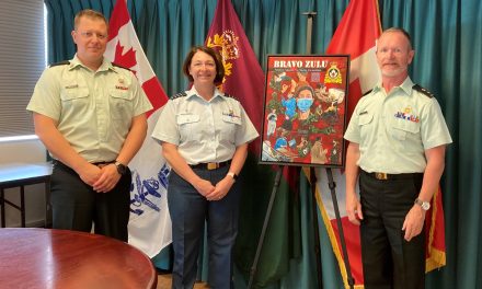 Military Surgeon Honours CAF with a Painting