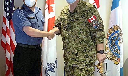 Supply Technician honoured with Commander CJOC Coin for Excellence