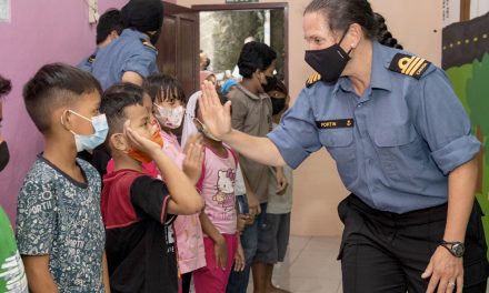 HMCS Winnipeg makes donation to children’s centre in Jakarta