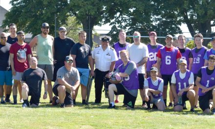 A new sporting tradition honours Commanders of Canadian Fleet Pacific