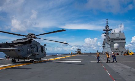 HMCS Vancouver navigates Taiwan Strait en route to Operation Neon