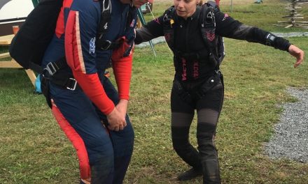 Commanding Officer takes flight for Operation Pegasus Jump