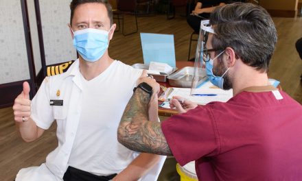 CFB Esquimalt rolls up sleeves for COVID-19 booster
