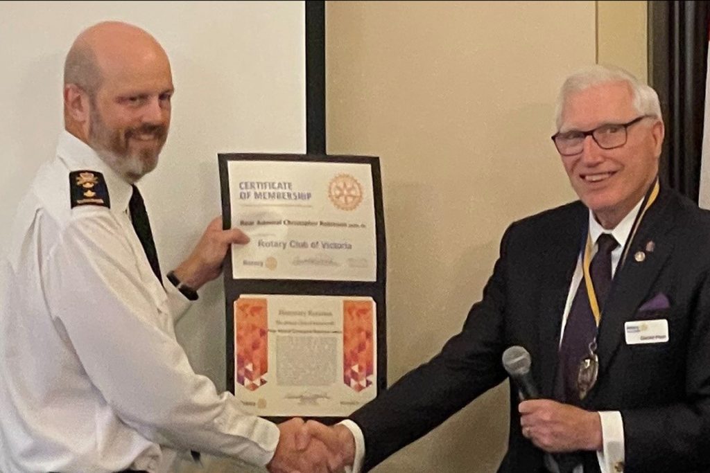 Rear-Admiral Christopher Robinson