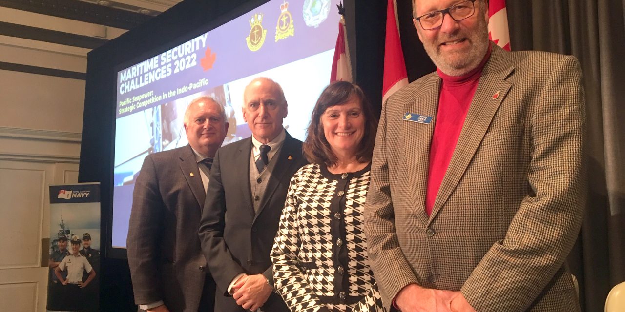 Navy supporters attend Maritime Security Challenges 2022 conference