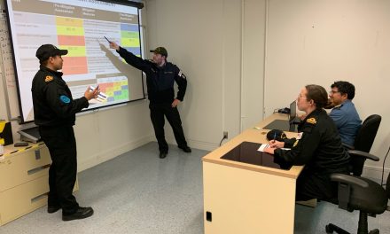 Coastal operations planning in action at Naval Fleet School (Quebec)