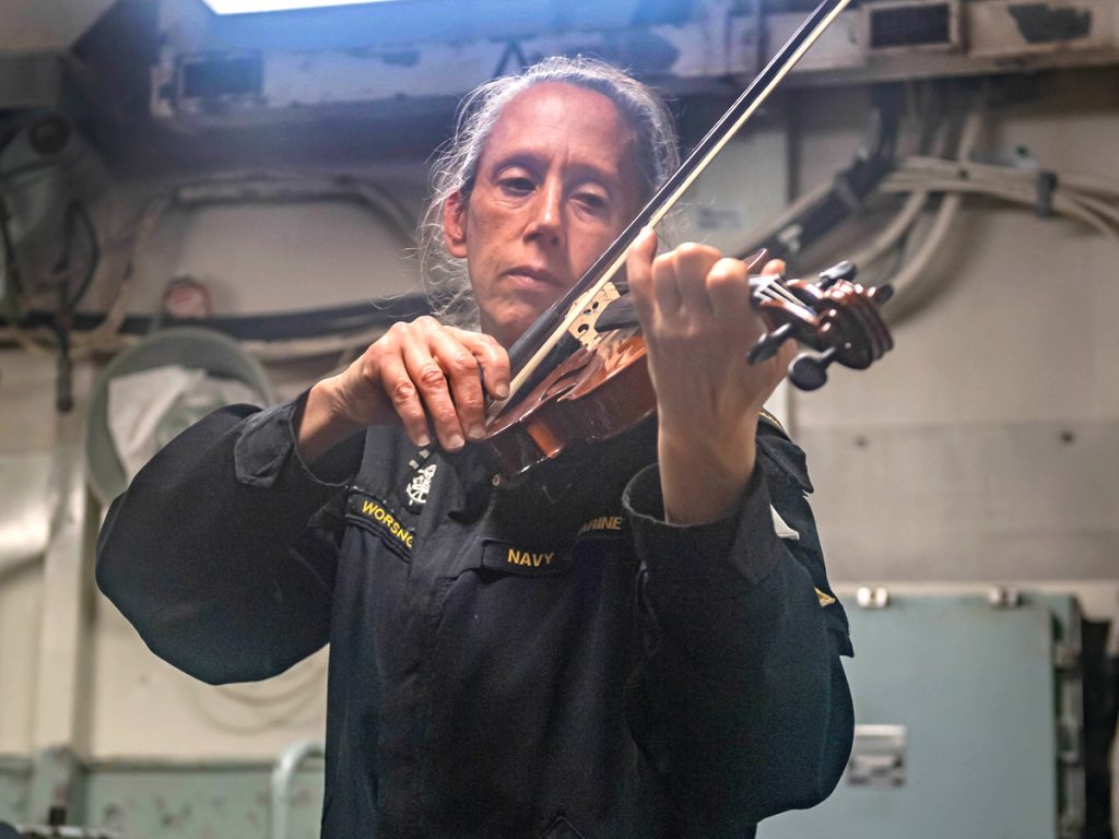 Petty Officer First Class Meghan Worsnop