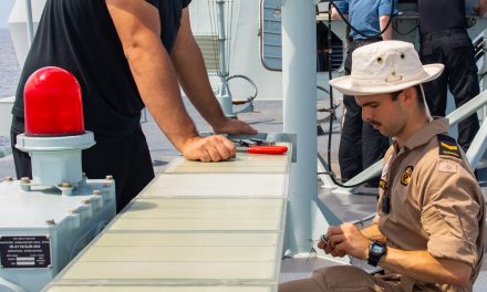 HMCS Vancouver: Maintaining the ship’s sensors and satellite communications