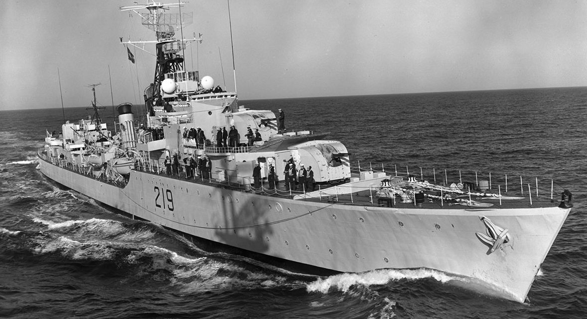 The Last Christmas Party of HMCS Athabaskan