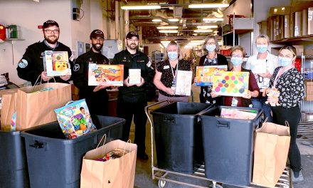 HMCS Regina sailors play Santa to Victoria General Hospital children’s ward
