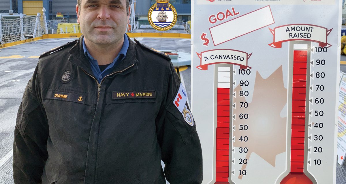 HMCS Vancouver defies NDWCC fundraising expectations