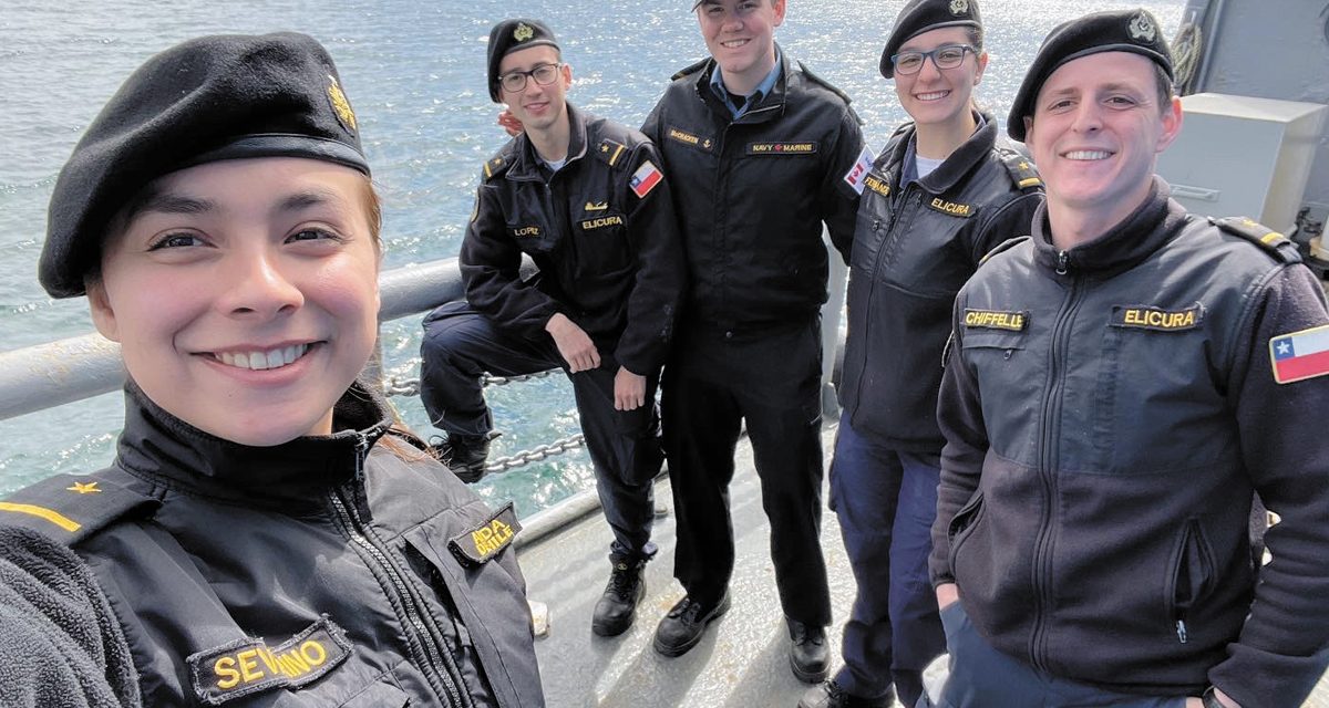 Sailing with the Chilean Armada