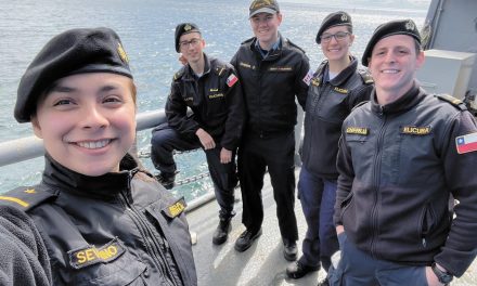 Sailing with the Chilean Armada