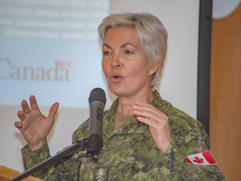 Lieutenant-General Jennie Carignan