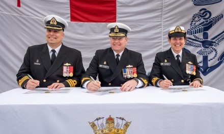 HMCS Winnipeg Change of Command