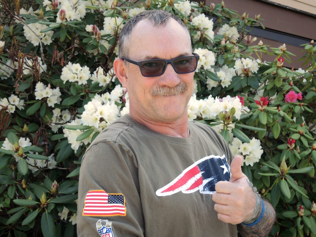 PO1 (ret'd) Hedley Cullen encourages people to participate in the Walk for Huntington's disease awareness and fundraising.