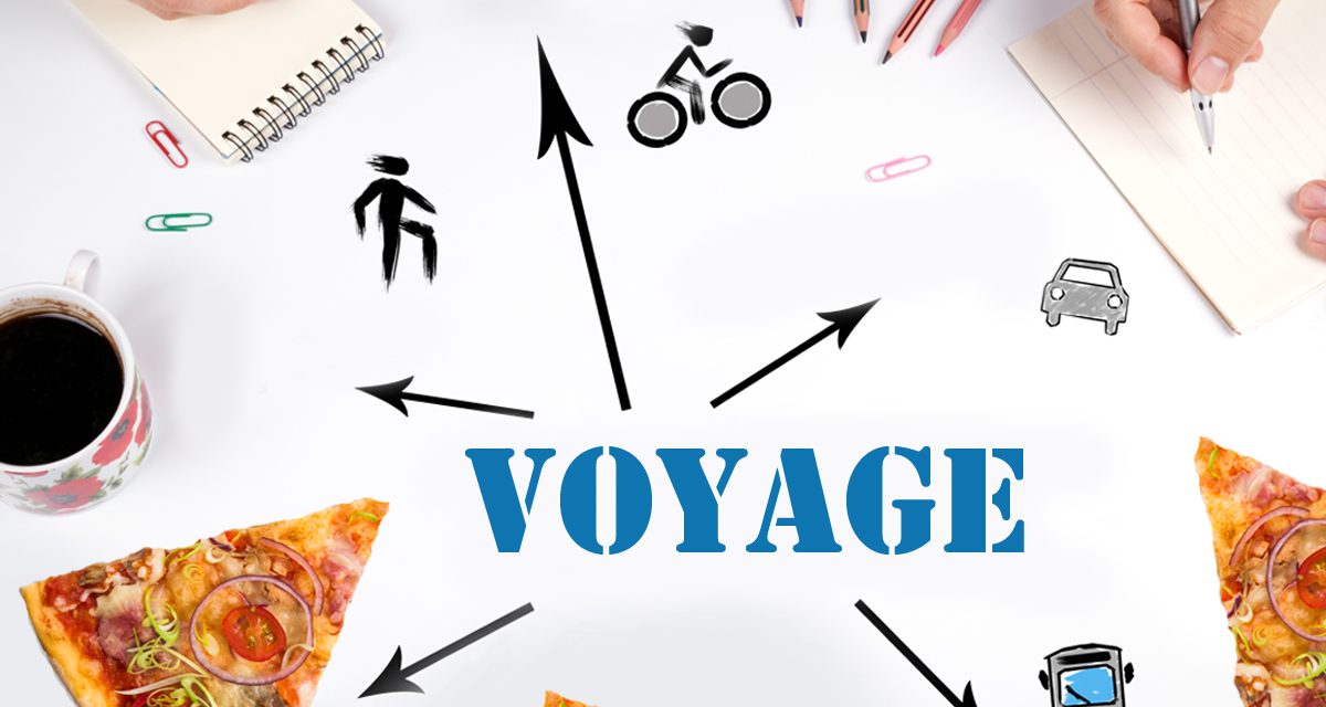 Vous voulez améliorer votre trajet et courir la chance de gagner une pizza ?