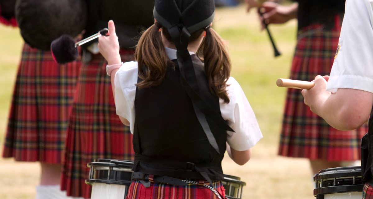 Un spectacle de musique militaire clôturera la première journée des Highland Games