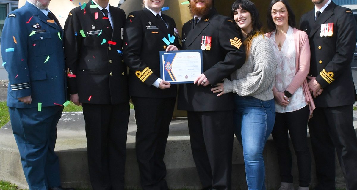Celebrating Excellence: Fleet School Instructor achieves “first” for RCN