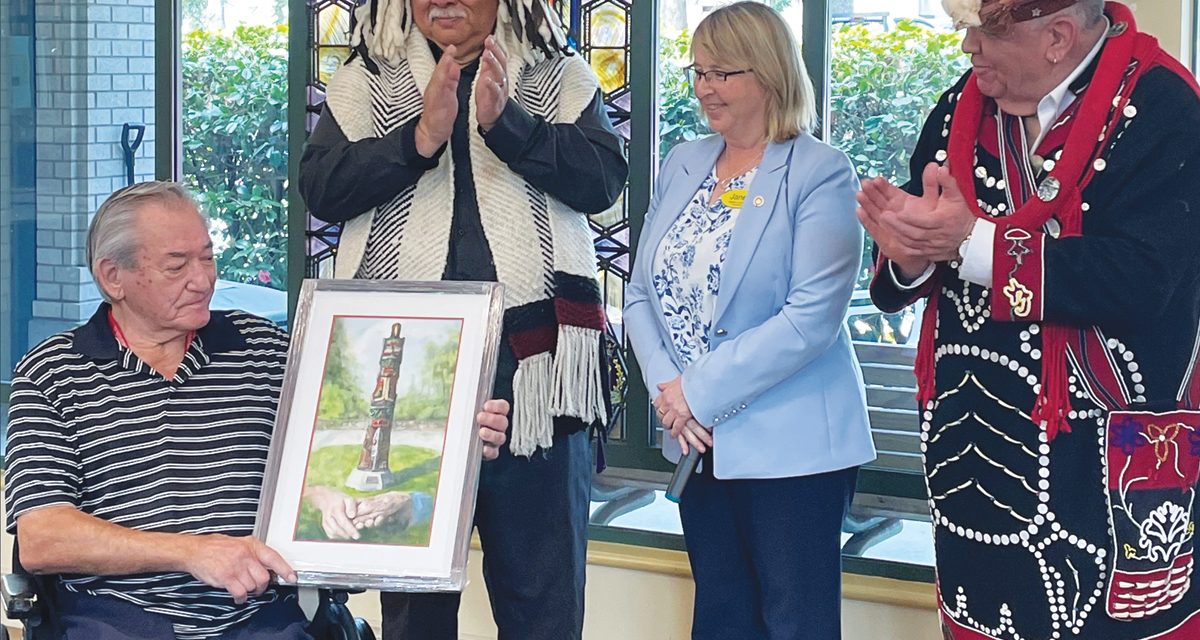 Broadmead totem celebrates military legacy