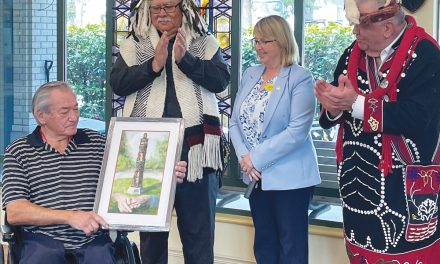 Broadmead totem celebrates military legacy