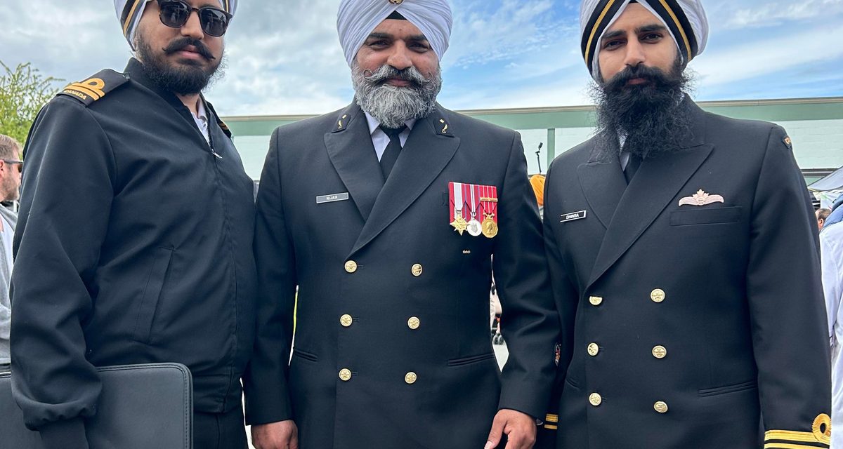CAF members join Victoria Sikh community in Vaisakhi celebration