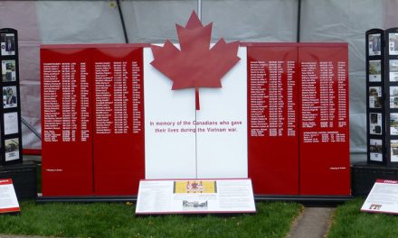 <strong>Vietnam memorial comes to Courtenay</strong>